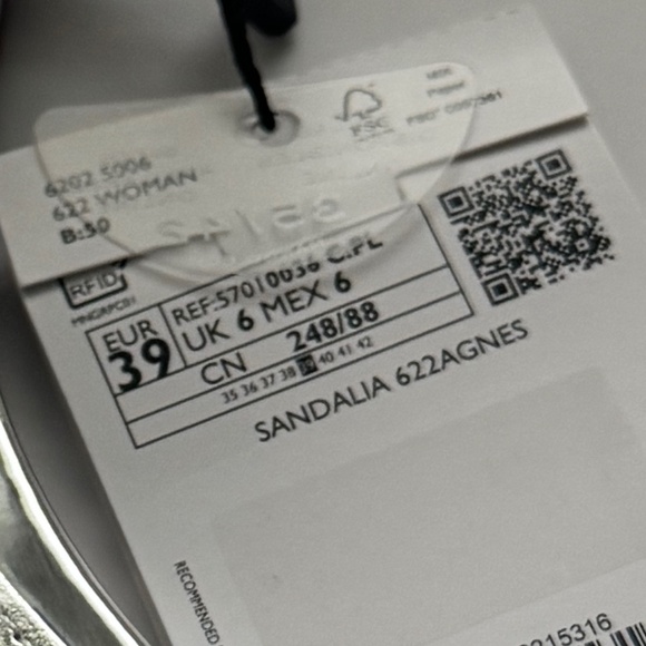 Mango Women's Silver Sandals - Picture 11 of 11